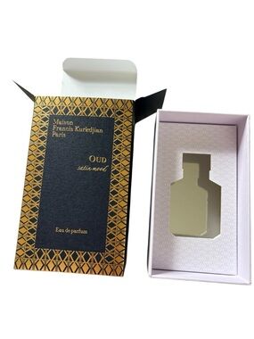 Maison Francis Kurkdjian OUD Satin Mood Eau de Parfum 2.4oz 70mL EMPTY BOX ONLY✅